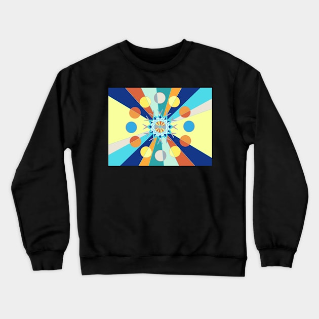 Colourful elegance 20 Crewneck Sweatshirt by Montanescu